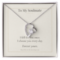 The Necklace She'll Keep Because of What the Card Says