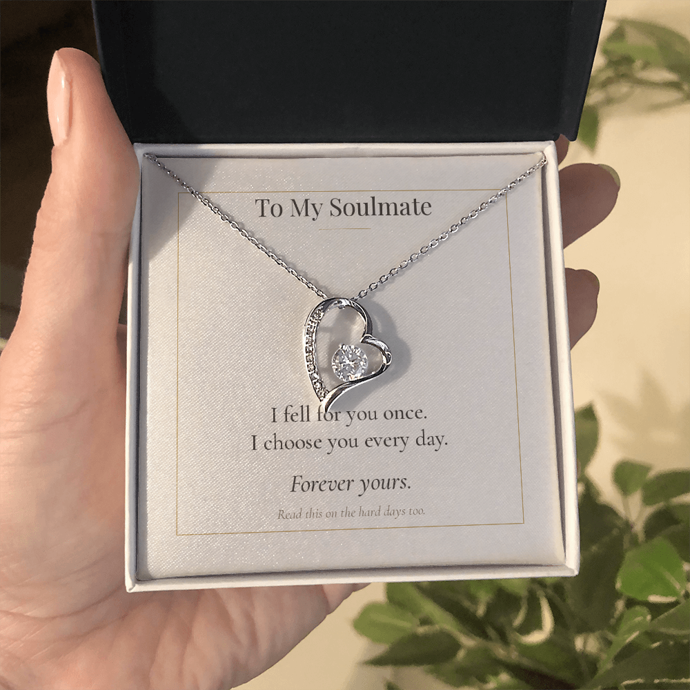 The Necklace She'll Keep Because of What the Card Says