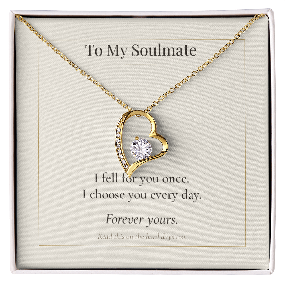 The Necklace She'll Keep Because of What the Card Says