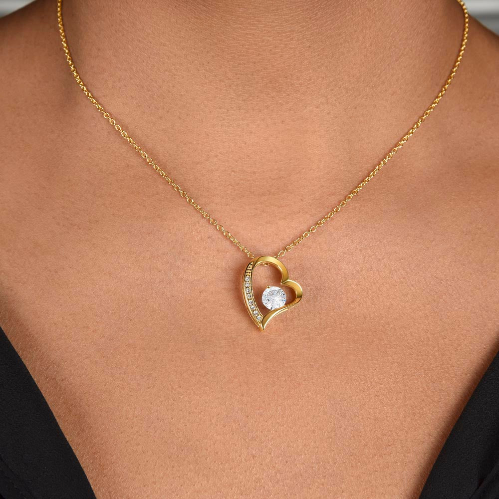 The Necklace She'll Keep Because of What the Card Says